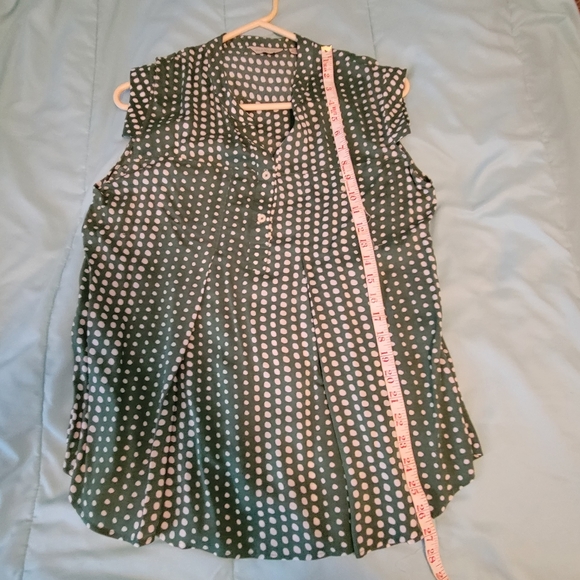 NWOT 11.1 Tylho Polka Dot Top - Picture 8 of 8